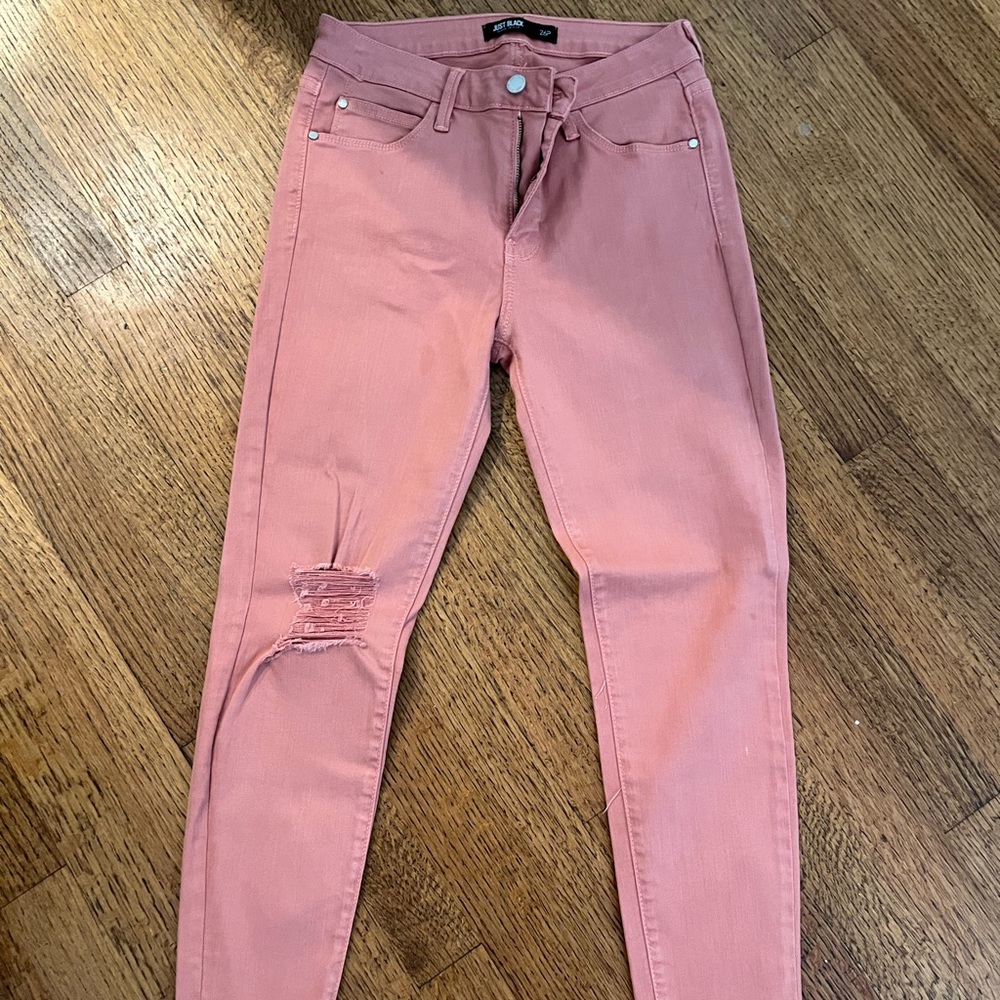 Just Black coral denim 26P